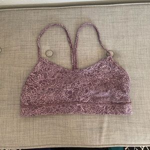 Lululemon floral sports bra